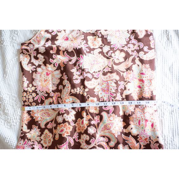 Vintage Oscar De La Renta Pink Label Y2K Slip Dress Satin M Fairy Grunge Pink - Picture 5 of 6